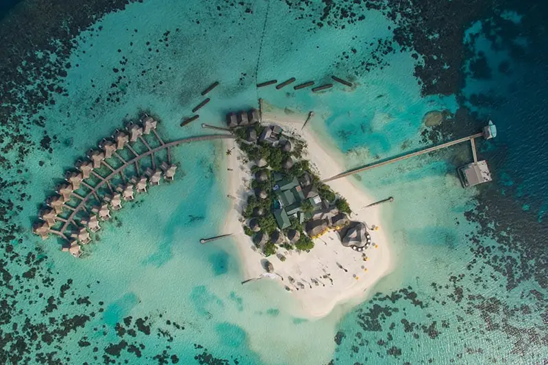 隐居岛 - 马尔代夫4星级度假村